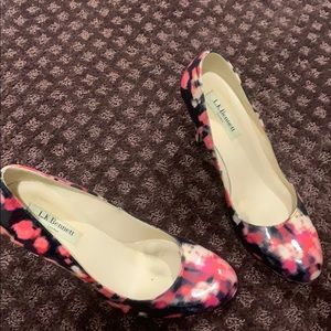 L.K.Bennett pumps multi color